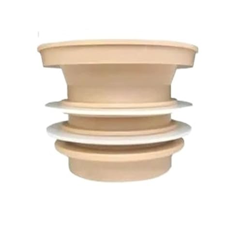 Toilettenflanschring, Dichtungsring, Desodorierung, verdickter Abwasserkanal, Toilettensitz, auslaufsicherer Universal-Gummiring(12CMX6.6CM) von CUDVOLHTU