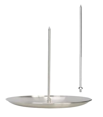 Vertikaler Grillspieß, Grillständer, Grillhalter for die Küche zu Hause, Edelstahl-Grillspieß, Fisch- und Hühnergrillständer(S) von CUDVOLHTU