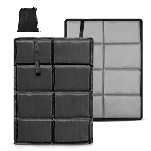 CUEMOON 2er Pack Outdoor Sitzmatte, Faltbares Tragbar Sitzkissen, Wasserdicht, Thermo Sitzmatte für Outdoor, Camping, Picknick, Wandern von CUEMOON