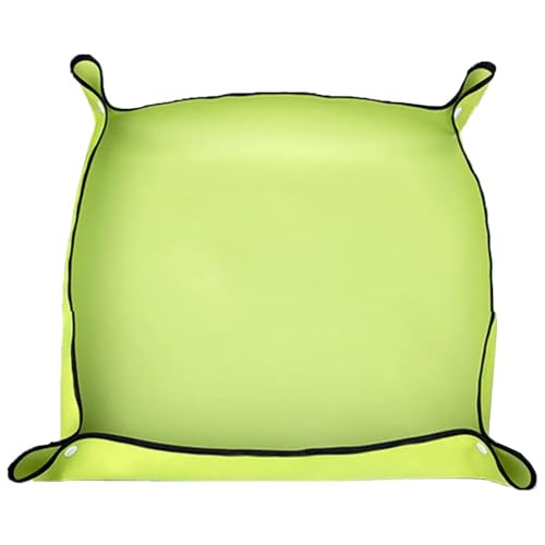 CUEMOON Umtopfen Pflanzmatte, Gartenmatte, Faltbare Gartenmatte, Wasserdicht Schmutzabweisend, für Garten Sämling Umtopf，75x 75cm von CUEMOON