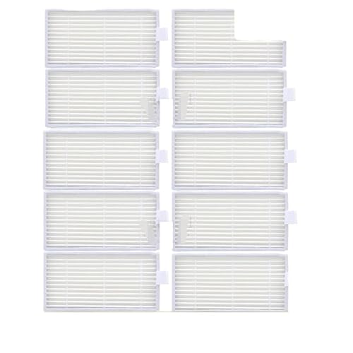 CUGBHSEGP Ersatzkits for Staubsaugerteile, kompatibel mit Ilife, V55, V50, V5, V5s, V3, V3s, V55 Pro, X5, Staubsaugerkartusche(10 Pack) von CUGBHSEGP