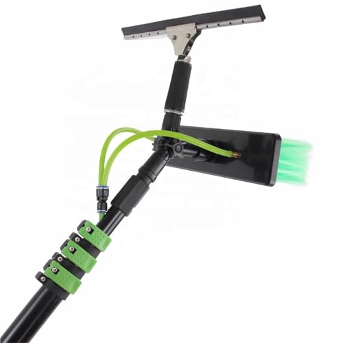 CUGBHSEGP Solar Panel Reinigung Wasser Fed Pole 36 FT Mit Rakel for Fenster Reinigung Solar Panel Reiniger Verlängerung Stange von CUGBHSEGP