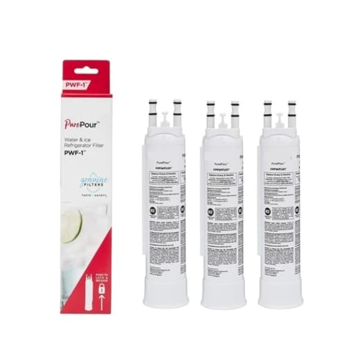 Ersatz-Kühlschrank-Wasserfilter, Kompatibel Mit FPPWFU01, PWF-1, Gefiltertes Kühlschrankwasser(3pcs) von CUGBHSEGP
