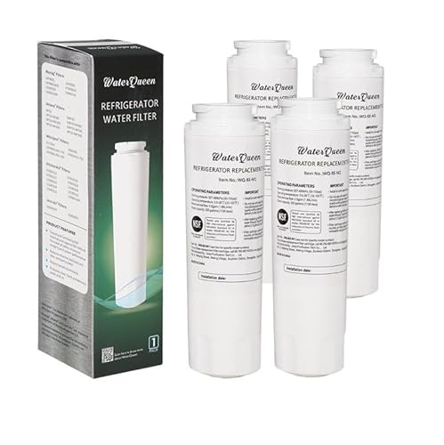 Kühlschrank-Wasserfilter, kompatibel mit Whirlpool, UKF8001, UKF8001AXX, UKF9001, 4396395. Gefiltertes Kühlschrankwasser(4pcs) von CUGBHSEGP
