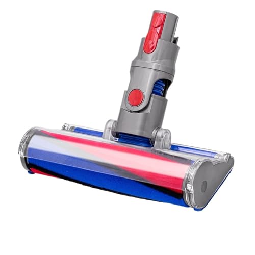 Motorisiertes Bodenbürstenkopf-Werkzeug for Staubsauger, weicher Samt-Rollenbürstenkopf, Ersatzteil, kompatibel mit Dyson, V7, V8, V10, V11, Staubsaugerzubehör von CUGBHSEGP