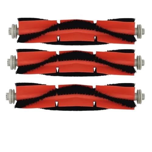 Roboterstaubsauger Hauptbürste Trommelbürste Ersatzteile Kehrmaschine Ersatzteile, Kompatibel for Xiaomi, Kompatibel for Roborock, S50 S51 S5 Haushalts-Rollbürste Staubsaugerzubehör(3PCS) von CUGBHSEGP