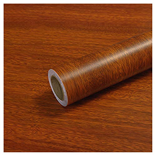CUHAWUDBA Möbelfolie Selbstklebend selbstklebend Dekorfolie Möbelfolie Tapete Klebefolie Möbel Selbstklebend für Schrank Selbstklebende folie-21# merbau 40cmx5m(15.7inx16.4ft) von CUHAWUDBA