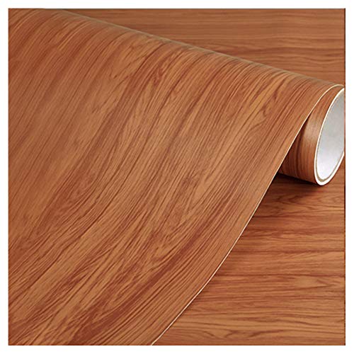 bandezid Möbelfolie Selbstklebend selbstklebend Dekorfolie Möbelfolie Tapete Klebefolie Möbel Selbstklebend für Möbel Küche Küchenschrank-23 braunahorn Holz Korn 40cmx5m(15.7inx16.4ft) von CUHAWUDBA
