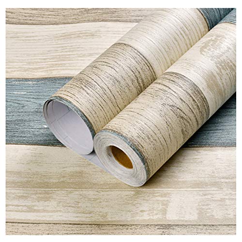 bandezid Premium Möbelfolie Wasserdicht Möbelfolie Tapeten Holz Dekor Möbelfolie für Schrank Selbstklebende Folie-Blaue holzmaserung 73602 60cm*15m bandezid Premium Möbelfolie Wasserdicht Möbelfolie Tapeten Holz Dekor Möbelfolie für Schrank Selbstklebende Folie-Blaue holzmaserung 73602 60cm*15m von CUHAWUDBA