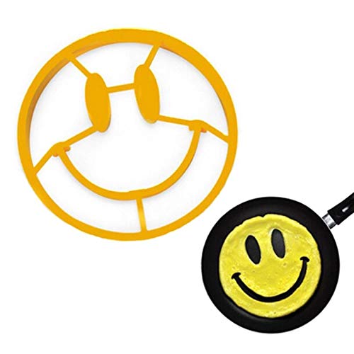 CUICUI 1 Stück Kreative Smiley Gesicht Eierform Silikon Lächeln Geformte Pfannkuchen Omelett Gerät Eier Werkzeug Küche DIY Kreative Spiegelei Form CUICUI 1 Stück Kreative Smiley Gesicht Eierform Silikon Lächeln Geformte Pfannkuchen Omelett Gerät Eier Werkzeug Küche DIY Kreative Spiegelei Form von CUICUI