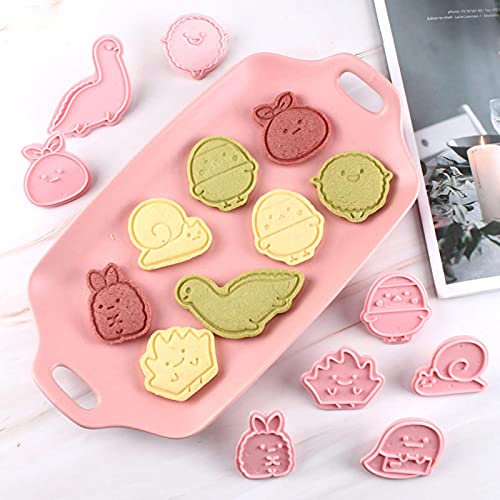 CUICUI 8stücke / Set Ausstechformen Formen Kinder Schimmel Niedlicher Cartoon Sumikko Gurashi DIY Fondant Keks Gebäckkuchen Dekorieren Backwerkzeuge von CUICUI