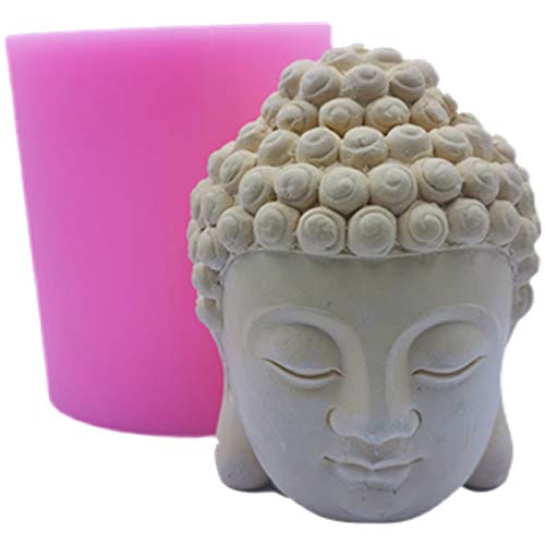 CUICUI Große Größe 3D Buddha Kopf Seife Kerze Silikonform Kerze Wachsformen Dekorieren Gips Resion Epoxy Handwerk Silikonformen CUICUI Große Größe 3D Buddha Kopf Seife Kerze Silikonform Kerze Wachsformen Dekorieren Gips Resion Epoxy Handwerk Silikonformen von CUICUI