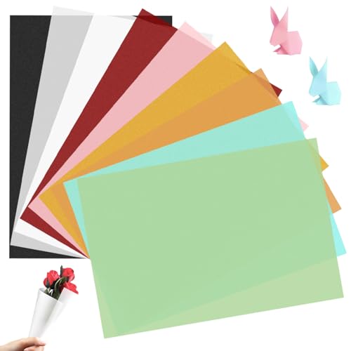 50 Blatt Bunt Faltpapier Transparentpapier,15 x 10 cm Premium Qualität Durchgefärbt Faltblätter Überweisungs Papier Ideal für Wunderschöne Sterne Faltfiguren und Formen Abpausen Bastelarbeiten 50 Blatt Bunt Faltpapier Transparentpapier,15 x 10 cm Premium Qualität Durchgefärbt Faltblätter Überweisungs Papier Ideal für Wunderschöne Sterne Faltfiguren und Formen Abpausen Bastelarbeiten von CUIDAKJ