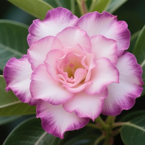 (desert rose) Winterharte Staude/Adenium obesum Wüstenrose/Topfpflanzendekoration für den Innenbalkon-2Rhizom-A von CUIKWA