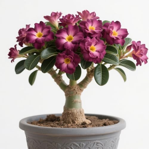 (desert rose) Winterharte Staude/Wüstenrose/Adenium obesum-4Rhizom-C von CUIKWA