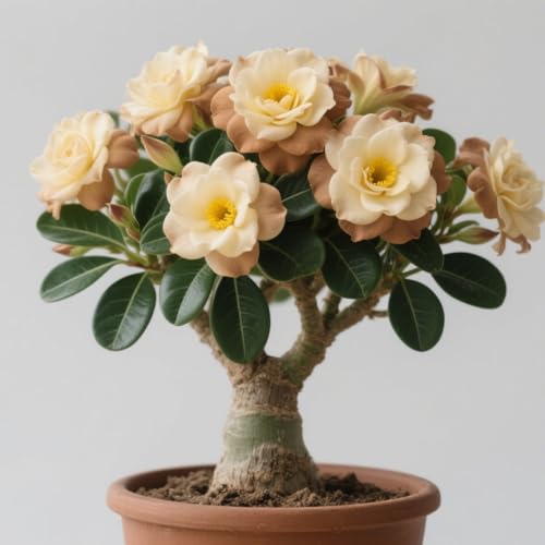 Balkonbepflanzung braucht keinen Platz - Wüstenrosen-Rhizome - problemlos im Haus überwintern-2Rhizom-C Balkonbepflanzung braucht keinen Platz - Wüstenrosen-Rhizome - problemlos im Haus überwintern-2Rhizom-C von CUIKWA