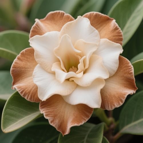 CUIKWA Adenium obesum Wüstenrose/Die Blütenform ist einzigartig, klein und exquisit, geeignet für Topfpflanzen auf dem Schreibtisch-1Rhizom-A CUIKWA Adenium obesum Wüstenrose/Die Blütenform ist einzigartig, klein und exquisit, geeignet für Topfpflanzen auf dem Schreibtisch-1Rhizom-A von CUIKWA