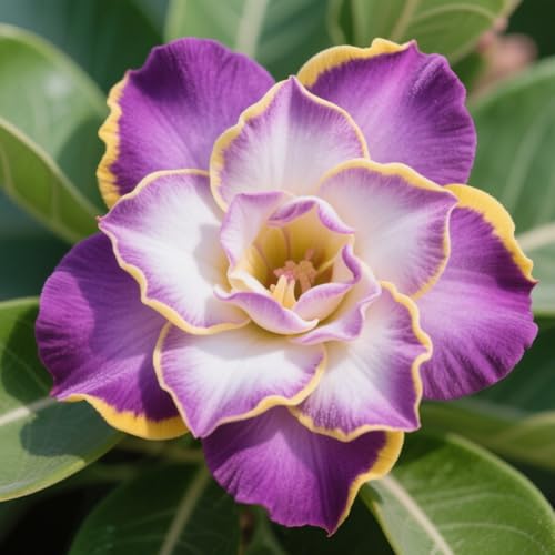 CUIKWA Adenium obesum Wüstenrose/Die Blütenform ist einzigartig, klein und exquisit, geeignet für Topfpflanzen auf dem Schreibtisch-1Rhizom-F CUIKWA Adenium obesum Wüstenrose/Die Blütenform ist einzigartig, klein und exquisit, geeignet für Topfpflanzen auf dem Schreibtisch-1Rhizom-F von CUIKWA