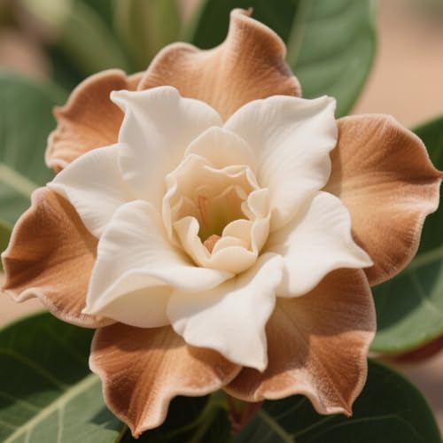 CUIKWA Adenium obesum Wüstenrose/Die Blütenform ist einzigartig, klein und exquisit, geeignet für Topfpflanzen auf dem Schreibtisch-2Rhizom-G CUIKWA Adenium obesum Wüstenrose/Die Blütenform ist einzigartig, klein und exquisit, geeignet für Topfpflanzen auf dem Schreibtisch-2Rhizom-G von CUIKWA
