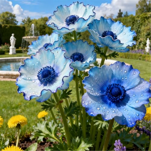 Schnell wachsende/kälteresistente Anemone/Seltene Anemone/Bodendecker für den Garten-6 PCS-A von CUIKWA