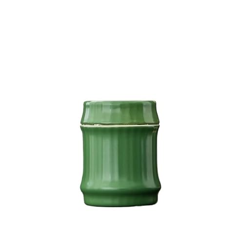 CUISGOR Teedose Bambus-Teedosen, kleine versiegelte Keramikdosen, tragbar, weißer Grüntee, Longjing-Steintee, Duftpulver, tragbare Teedosen Teedose CUISGOR Teedose Bambus-Teedosen, kleine versiegelte Keramikdosen, tragbar, weißer Grüntee, Longjing-Steintee, Duftpulver, tragbare Teedosen Teedose von CUISGOR