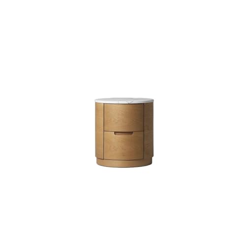 Nachttisch Minimalist Marble Solid Wood Bedside Table Nachttisch Nachttisch Minimalist Marble Solid Wood Bedside Table Nachttisch von CUISGOR