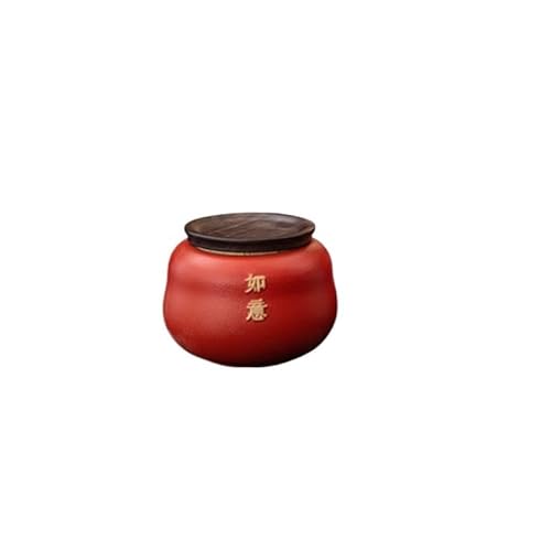 Teedose Persimmon Ruyi Good Things Happen Walnussdeckel Keramik Teedose Hochzeit Süßigkeiten Hochzeit Geschenkbox Teedose Teedose Persimmon Ruyi Good Things Happen Walnussdeckel Keramik Teedose Hochzeit Süßigkeiten Hochzeit Geschenkbox Teedose von CUISGOR