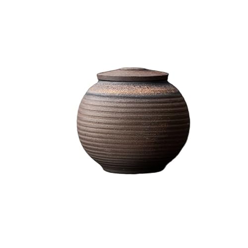 Teedose Teedose aus Steinzeug, Mini-Teedose, kleine Proben-Teedose, chinesischer Stil, Haushaltskeramik-Teedose, Aufbewahrungsdose Teedose Teedose Teedose aus Steinzeug, Mini-Teedose, kleine Proben-Teedose, chinesischer Stil, Haushaltskeramik-Teedose, Aufbewahrungsdose Teedose von CUISGOR