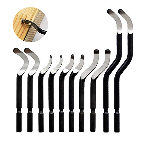 Entgrater Klingen CUKCIC Hand Entgratwerkzeug Set 5 Formen Entgrater Klingen BS3510 BK1010 BS3010 BK3010 BS6001 Handkantentrimmer 10 Stück für Stahl Aluminium Kupfer Kunststoff Entgrater Klingen CUKCIC Hand Entgratwerkzeug Set 5 Formen Entgrater Klingen BS3510 BK1010 BS3010 BK3010 BS6001 Handkantentrimmer 10 Stück für Stahl Aluminium Kupfer Kunststoff von CUKCIC