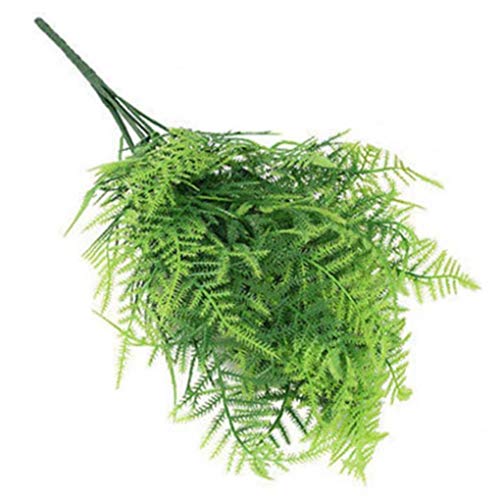 CULER Außen Artificial Spargel Farn Pflanze grüne Pflanze Dekoration für Home Store Greenery Grass von CULER