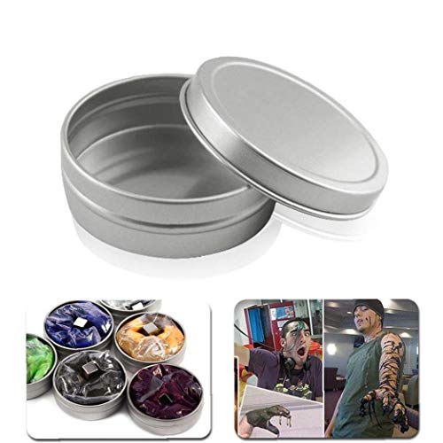 CULER Mehrzweck Runde Kleine leeren Topf Neutraler Metallaufbewahrungs Bit Box Mini Lip Balm CULER Mehrzweck Runde Kleine leeren Topf Neutraler Metallaufbewahrungs Bit Box Mini Lip Balm von CULER