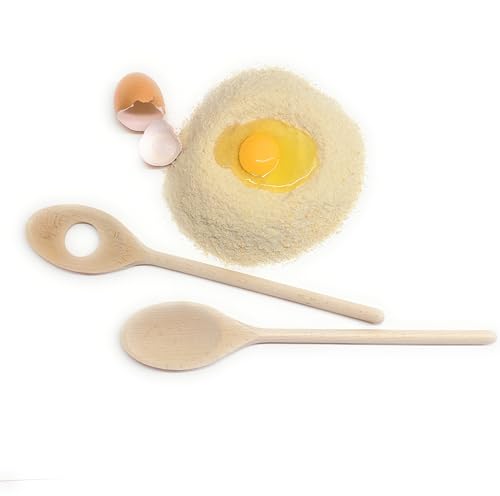 CULIMI Kochlöffel Holz - Pfannenwender 2-teiliges Holzkochlöffel Buchenholz natürlich ökologisch - Spatel Küchenzubehör Küchenhelfer kochen CULIMI Kochlöffel Holz - Pfannenwender 2-teiliges Holzkochlöffel Buchenholz natürlich ökologisch - Spatel Küchenzubehör Küchenhelfer kochen von CULIMI