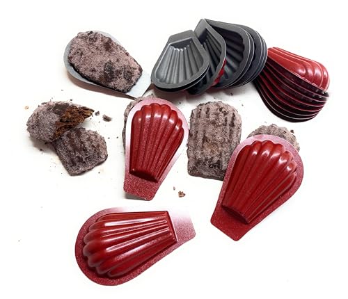 CULIMI Mini Backform Kuchen Form Bärenspur - Madeleines 20 Stück Förmchen mit Antihaft-Beschichtung von CULIMI