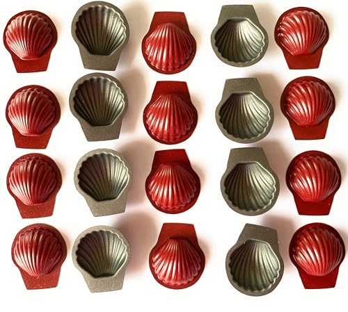 CULIMI Mini Backform Muscheln - Tartellete 20 Stück 2 cm Förmchen mit Antihaft-Beschichtung CULIMI Mini Backform Muscheln - Tartellete 20 Stück 2 cm Förmchen mit Antihaft-Beschichtung von CULIMI