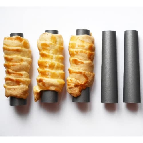 CULIMI Schaumrollen Formen - 13 cm/ 5,1" Schaumrollenform 5 Stück Schillerlockenform Sahnerollen Antihaftbeschichtung Röhrchen CULIMI Schaumrollen Formen - 13 cm/ 5,1" Schaumrollenform 5 Stück Schillerlockenform Sahnerollen Antihaftbeschichtung Röhrchen von CULIMI