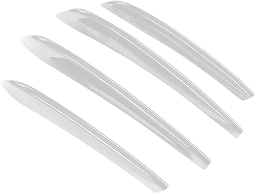 Auto Nebelscheinwerfer Abdeckung für Benz GLE W167 V167 GLE350 GLE400 GLE450 for AMG GLE53 2020-2023,Kühlergrill Abdeckung Chrom Lampe Rahmen Frontstoßstange Gitter Blende Zubehör,Silver von CULTP