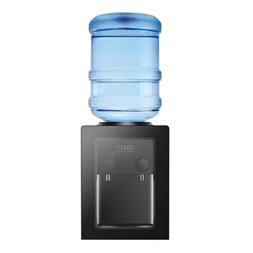 Elektrischer Wasserspender Mit Kühlung, Wasser Spender Automat 550w, Heiztemperatur 85-95℃, Heißwasserspender Für Büro Hause, Schnelles Erhitzen Und Abkühlen von CUMELLIIR