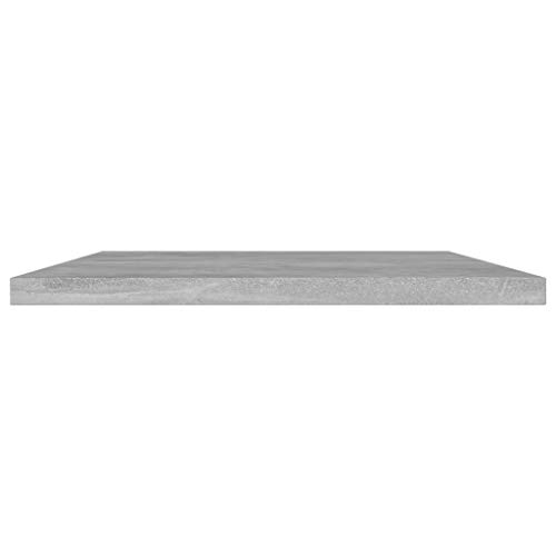 CUMYZO Bücherregalbretter, 4 Stück, Betongrau, 59,9 x 20,1 x 1,5 cm, Holzwerkstoff, 6,3 kg CUMYZO Bücherregalbretter, 4 Stück, Betongrau, 59,9 x 20,1 x 1,5 cm, Holzwerkstoff, 6,3 kg von CUMYZO