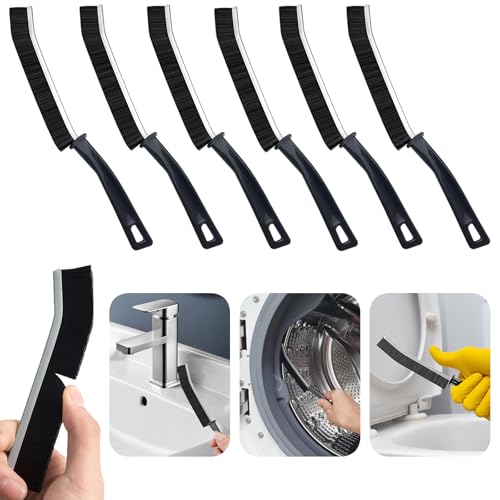 CUNGLIN Fugendüse Reinigungsbürste Magic Brush Tool, Badezimmer Fliesen Rille Spalt Heizkörper Fenster Spüle Legierung Reinigung Schrubben Bürsten mit langem Griff, dünne Reinigungsutensilien für CUNGLIN Fugendüse Reinigungsbürste Magic Brush Tool, Badezimmer Fliesen Rille Spalt Heizkörper Fenster Spüle Legierung Reinigung Schrubben Bürsten mit langem Griff, dünne Reinigungsutensilien für von CUNGLIN