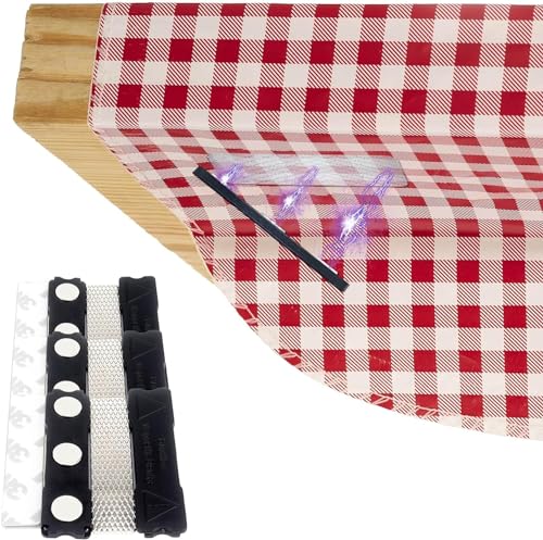 CUNGLIN Tischtuchhalter Clips Tischdeckenbeschwerer 6 Stück, Tischtuchklammer Extra schwer Tischdeckengewichte magnetische Garten Tischdeckengewichte von CUNGLIN