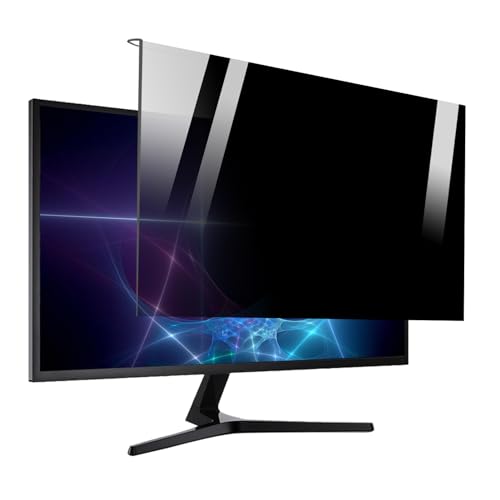 CUNIO Universeller Sichtschutz 18–32 Zoll, Abnehmbarer Anti Blau Augenschutz Bildschirm, Anti Peeping Folie FüR Desktop Computer, HD,18/20in 458x280mm von CUNIO