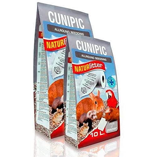 CUNIPIC Naturlitter Ökologisches Papier 10 Liter von CUNIPIC