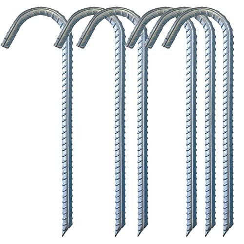 Bodenanker Erdanker Verzinkt Zeltnägel Garten Heringe Trampolin Erdnägel Gartenpfähle Pflocke Stakes Zeltheringe Landschaft Heftklammern Schaukel 6Stück 30CM Bodenanker Erdanker Verzinkt Zeltnägel Garten Heringe Trampolin Erdnägel Gartenpfähle Pflocke Stakes Zeltheringe Landschaft Heftklammern Schaukel 6Stück 30CM von CUNQN