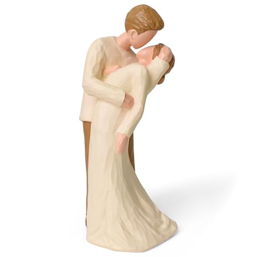 Hochzeit für Paar, frisch verheiratete Liebesstatue Geschenke Kuss des Sieges Paar Figur für Verlobung Hochzeitsliste Hochzeit für Paar, frisch verheiratete Liebesstatue Geschenke Kuss des Sieges Paar Figur für Verlobung Hochzeitsliste von CUNTAUK