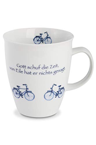 CUP+MUG Becher, Fahrräder, m. Spruch von CUP+MUG