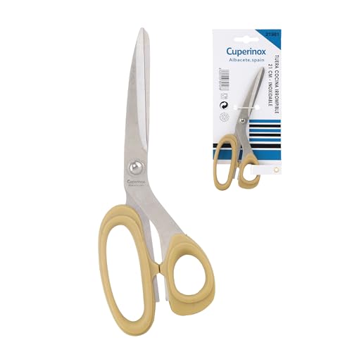 CUPERINOX Küchenschere | haushaltsschere | schere küchenschere | schere küche | küchenschere spülmaschinenfest | haushaltsscheren hochwertig | 21 cm von CUPERINOX