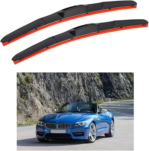 CUPLES Scheibenwischer für BMW Z4 E89 22"+20" 2009-2017, Auto Scheibenwischer Vorne Und Hinten Wischerblätter Set Teile Ersatzwischblätter,B RHD CUPLES Scheibenwischer für BMW Z4 E89 22"+20" 2009-2017, Auto Scheibenwischer Vorne Und Hinten Wischerblätter Set Teile Ersatzwischblätter,B RHD von CUPLES