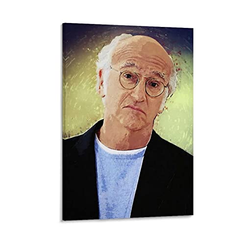 "Curb Your Enthusiasm TV Show Larry David Kunstposter auf Leinwand, Heim-Wanddekoration, Bilderdruck, modernes Familien-Schlafzimmer, Dekor-Poster, 60 x 90 cm von CUQ
