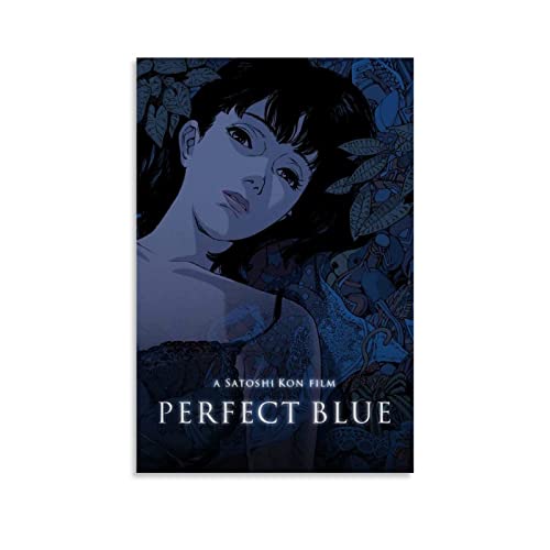 Perfect Blue Filmposter, Druck auf Leinwand, Heim-Wanddekoration, Bilderdruck, modernes Familienschlafzimmerdekor, Poster, 50 x 75 cm Perfect Blue Filmposter, Druck auf Leinwand, Heim-Wanddekoration, Bilderdruck, modernes Familienschlafzimmerdekor, Poster, 50 x 75 cm von CUQ