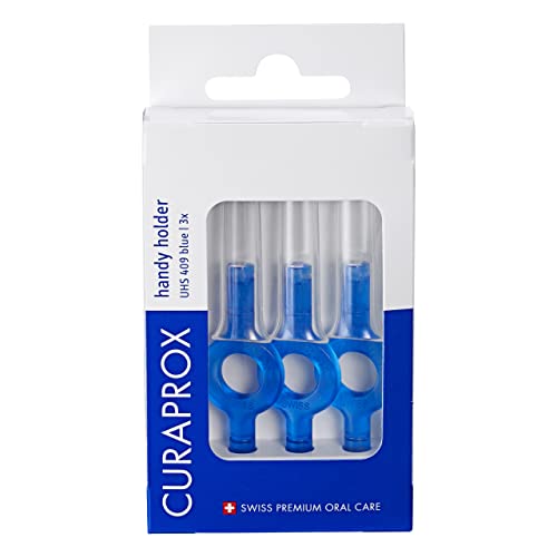 Curaprox UHS 409 Handy Holder with 3X Blue Holders + caps Curaprox UHS 409 Handy Holder with 3X Blue Holders + caps von CURAPROX